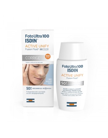 ISDIN FOTO ULTRA 100 ACTIVE UNIFY FUSION FLUID SPF 50+